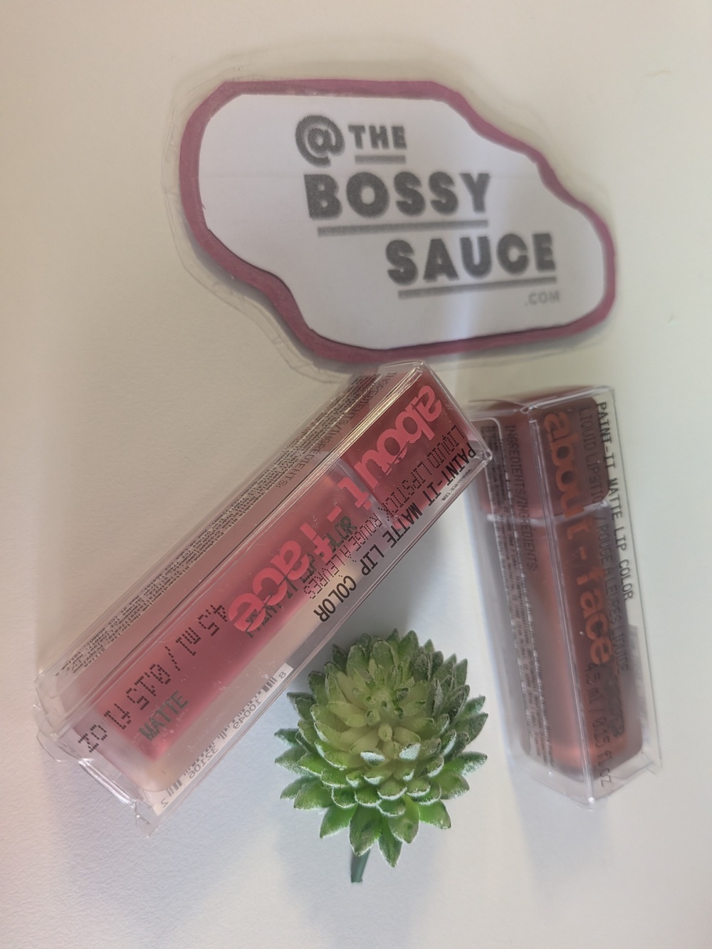 🌸 About-Face Paint-It Matte Lip Color Duo NWT